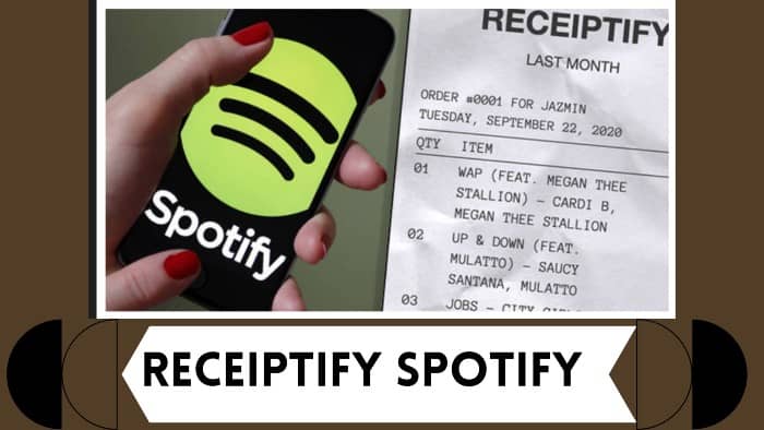 Receiptify - Get Music Track Printed On Receiptify Spotify