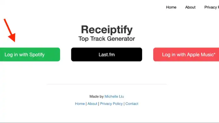 receiptify spotify login-featured image